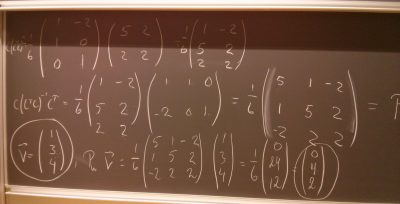 Linear Algebra at AAU